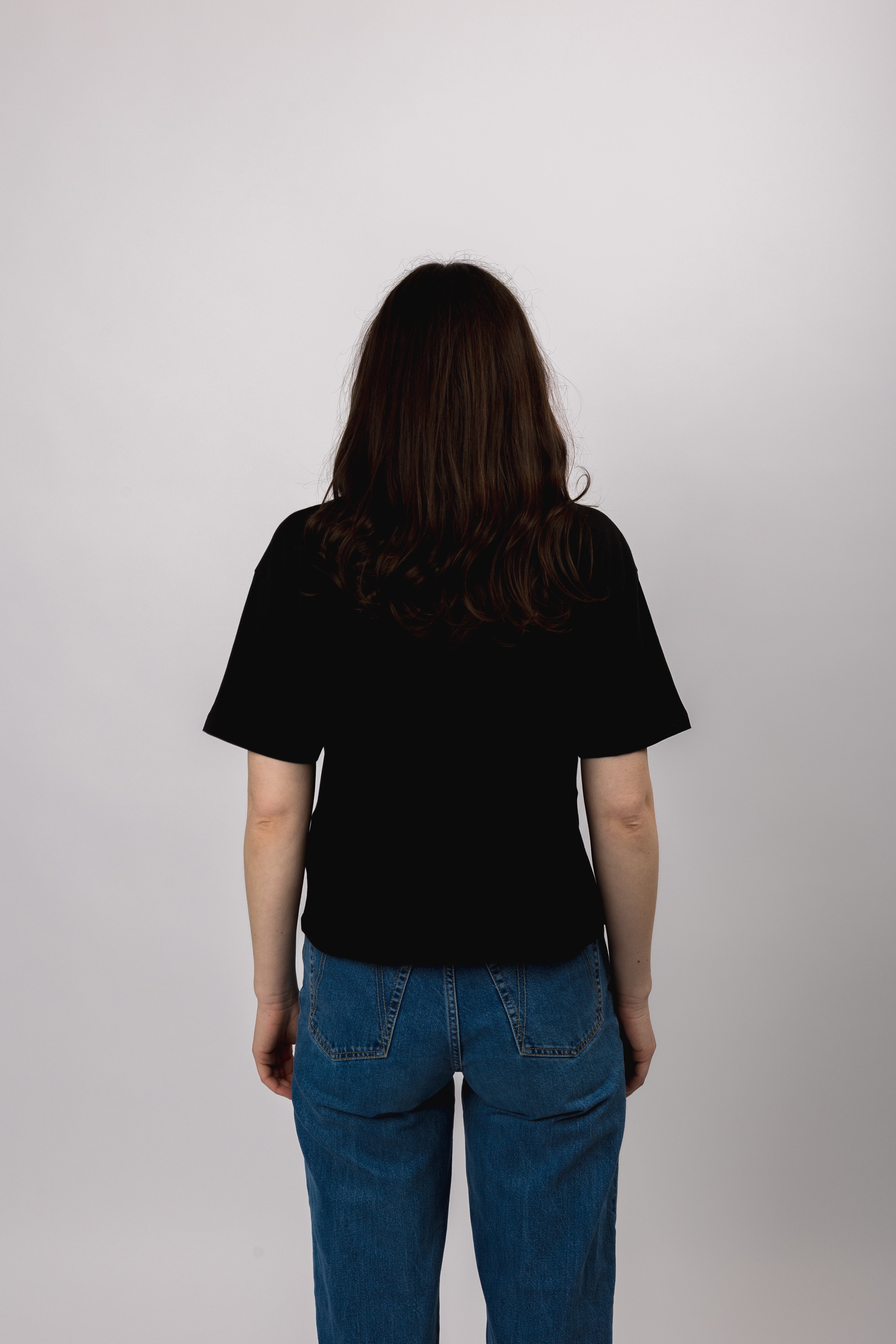 boxy organic crop tee