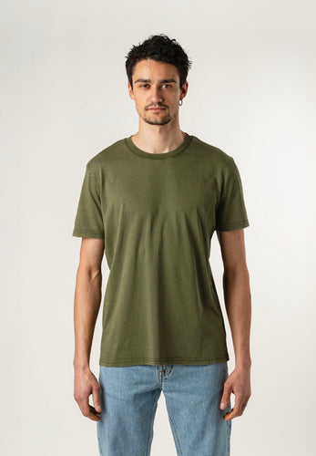 unisex t-shirt creator vintage dyed khaki