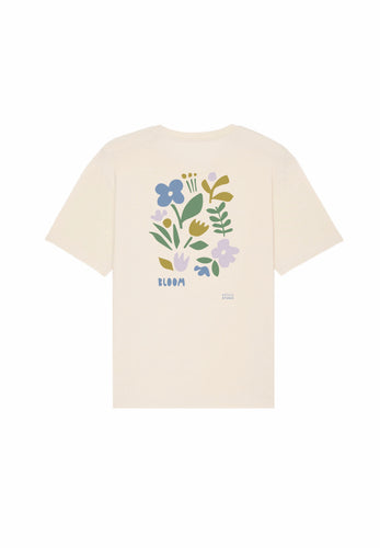 t-shirt fuser bloom natural raw