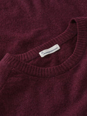 lambswool crew neck fig