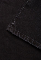maeve denim shorts smooth black