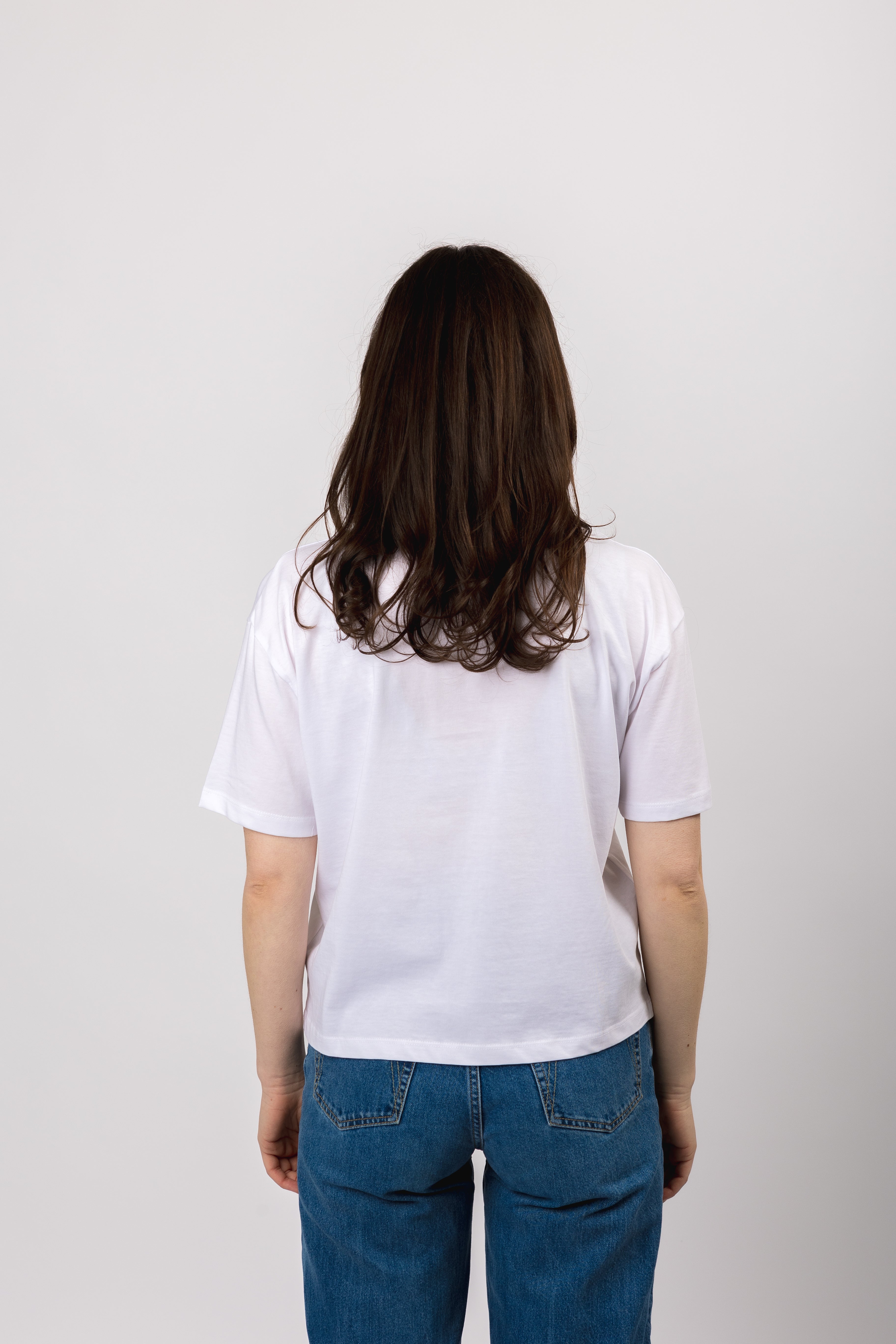 boxy organic crop tee