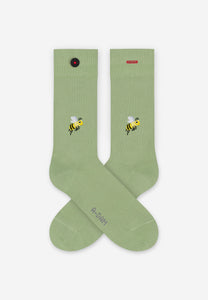 green bee socks