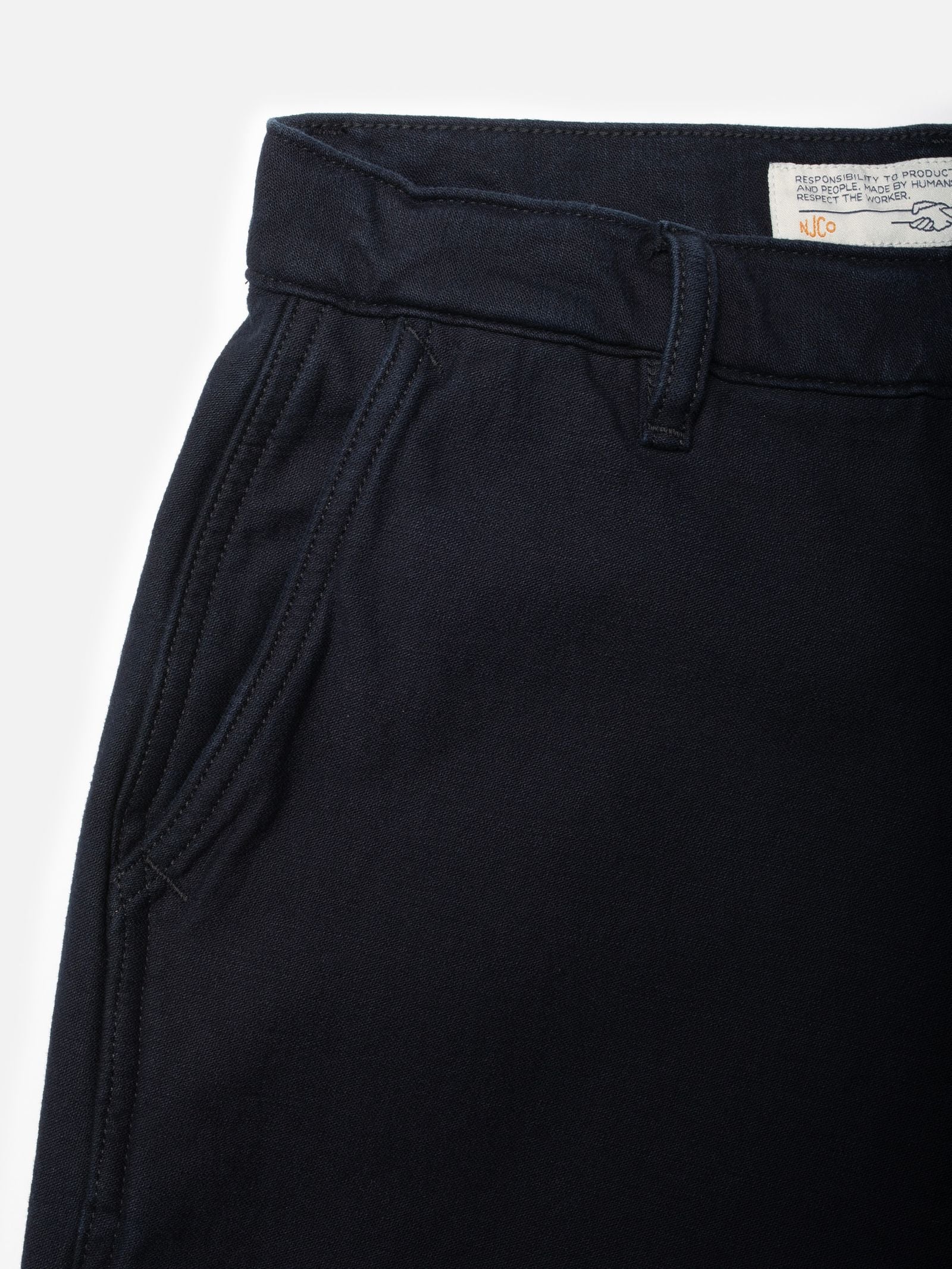 wendy pants back sateen indigo