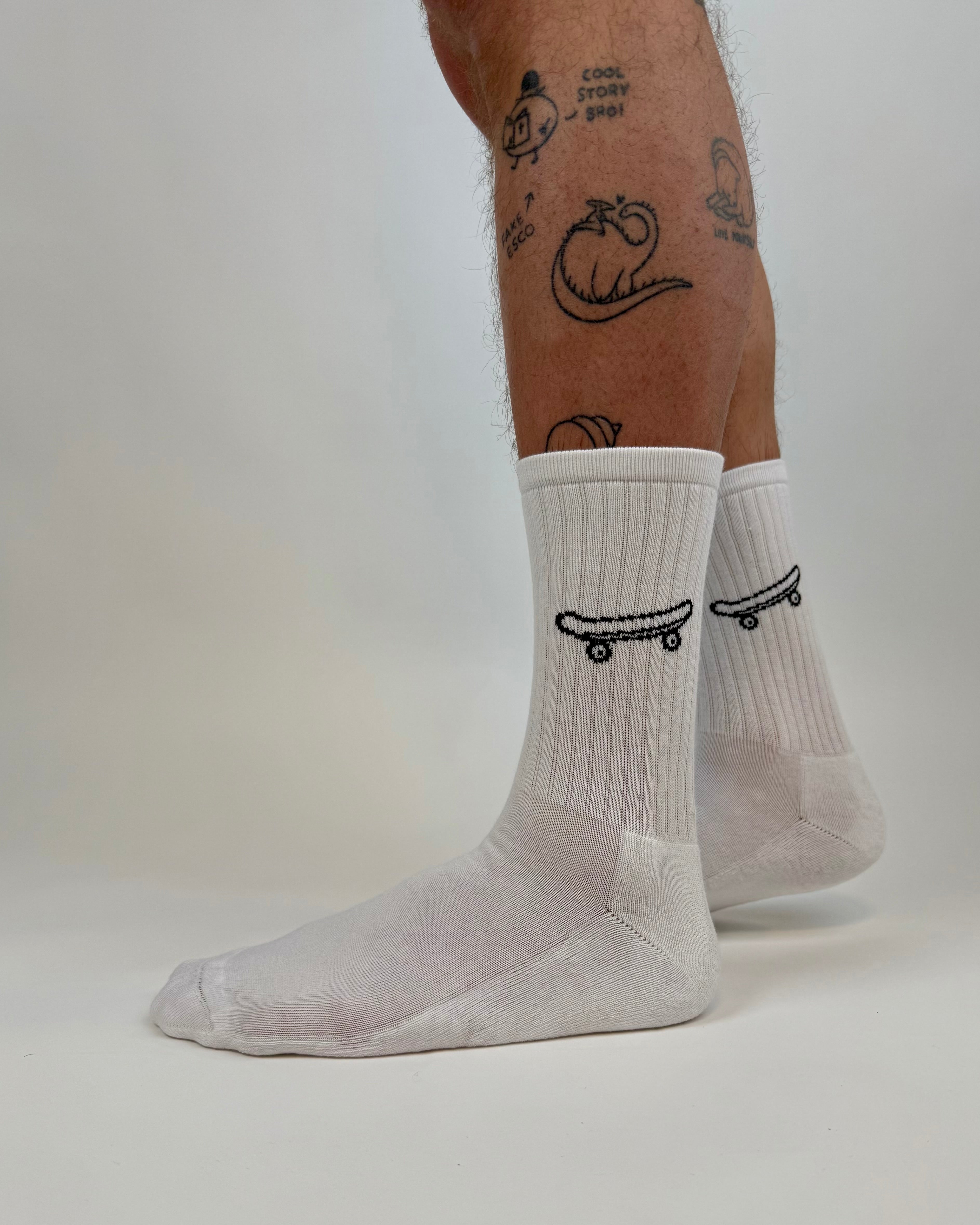 tennis sock skateboard