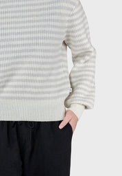 sweater gunilla cream/pastel grey