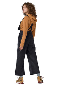 w's stand up cropped corduroy overalls PIBL