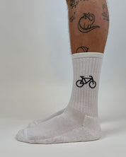 tennis sock bike