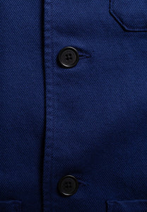 barney work jacket mid blue