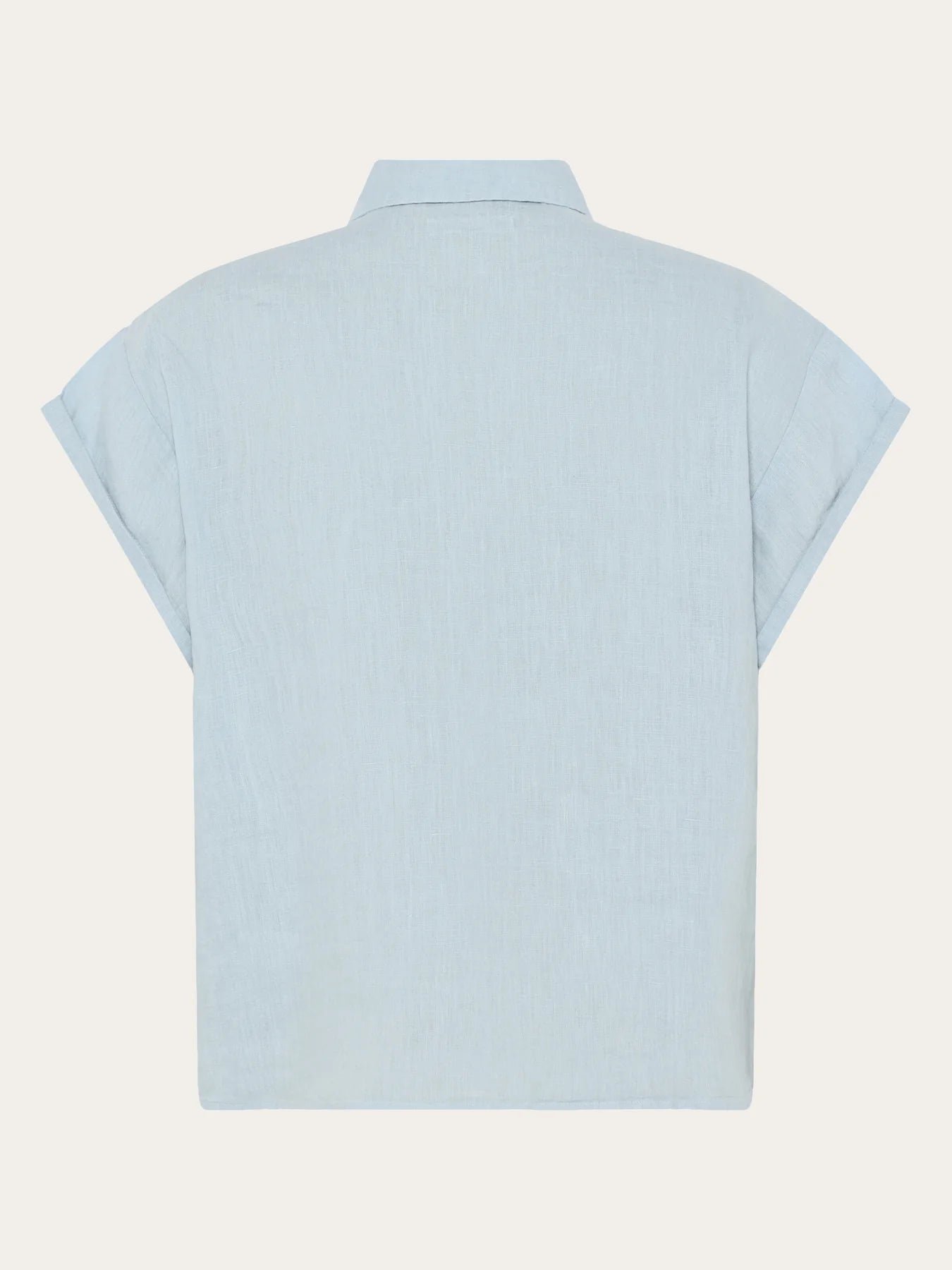 aster fold-up linen short sleeve shirt skyway