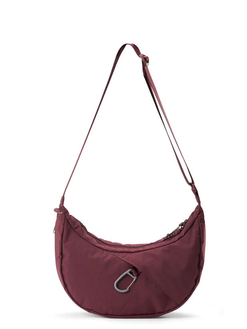 tasche sling bag burgundy