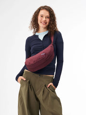 tasche sling bag burgundy