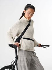 tasche bike sling bag black