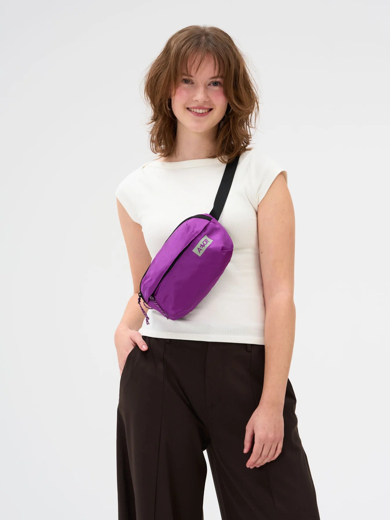 tasche hip bag ease riptstop electric fuchsia