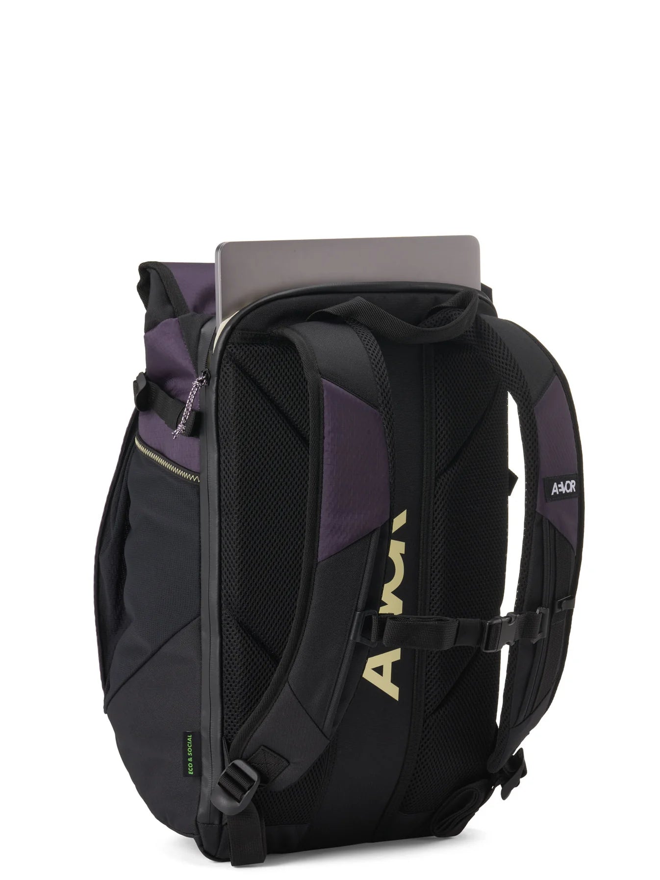 rucksack roll pack proof phantom purple