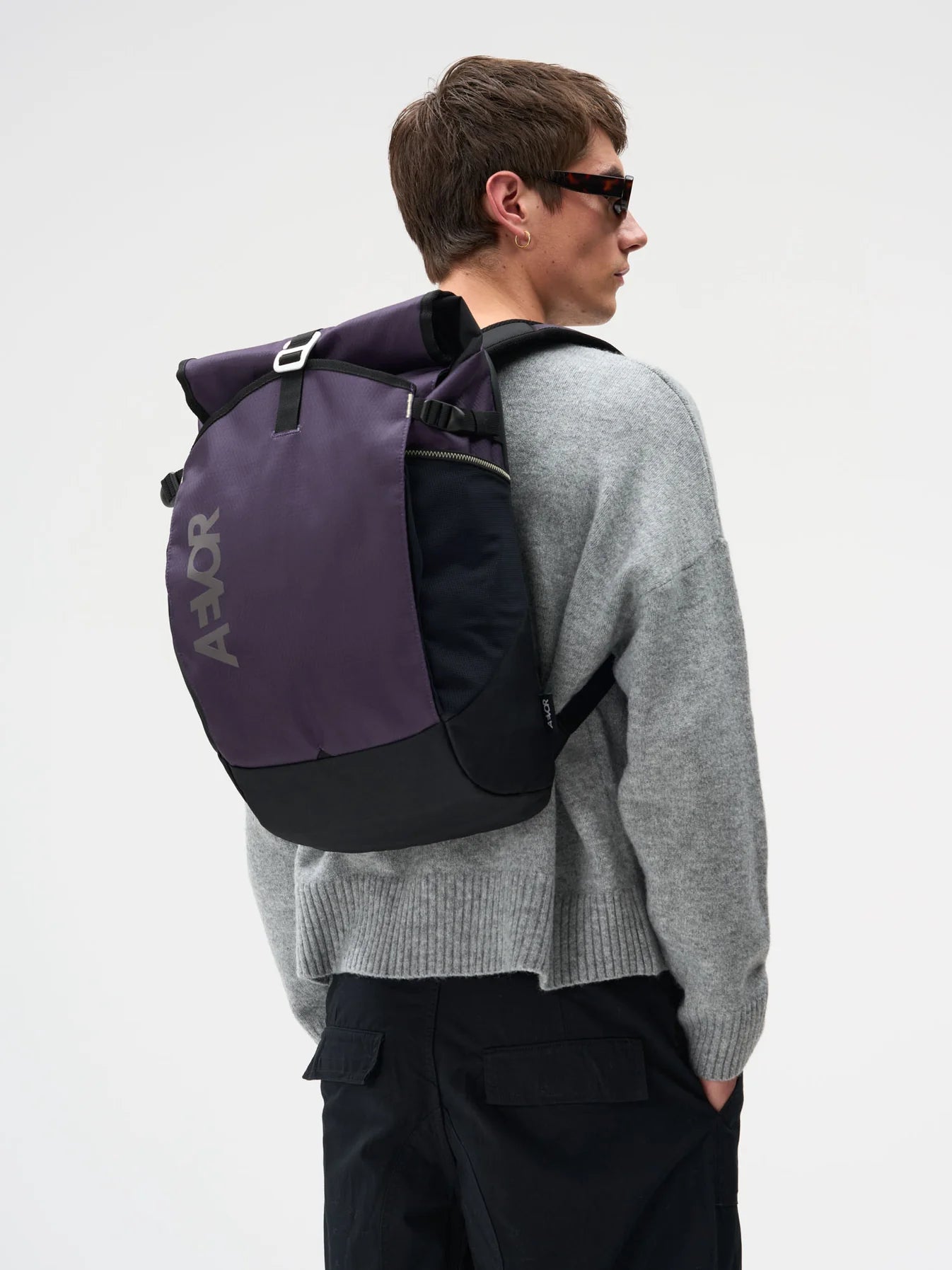 rucksack roll pack proof phantom purple