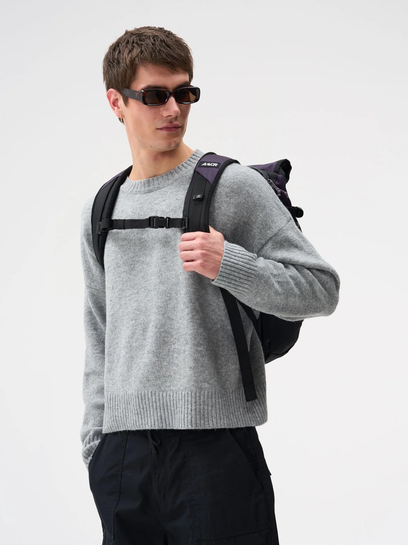 rucksack roll pack proof phantom purple