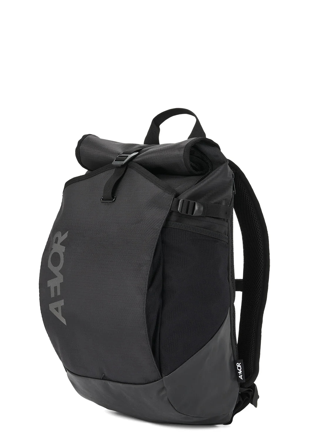 rucksack roll pack proof black