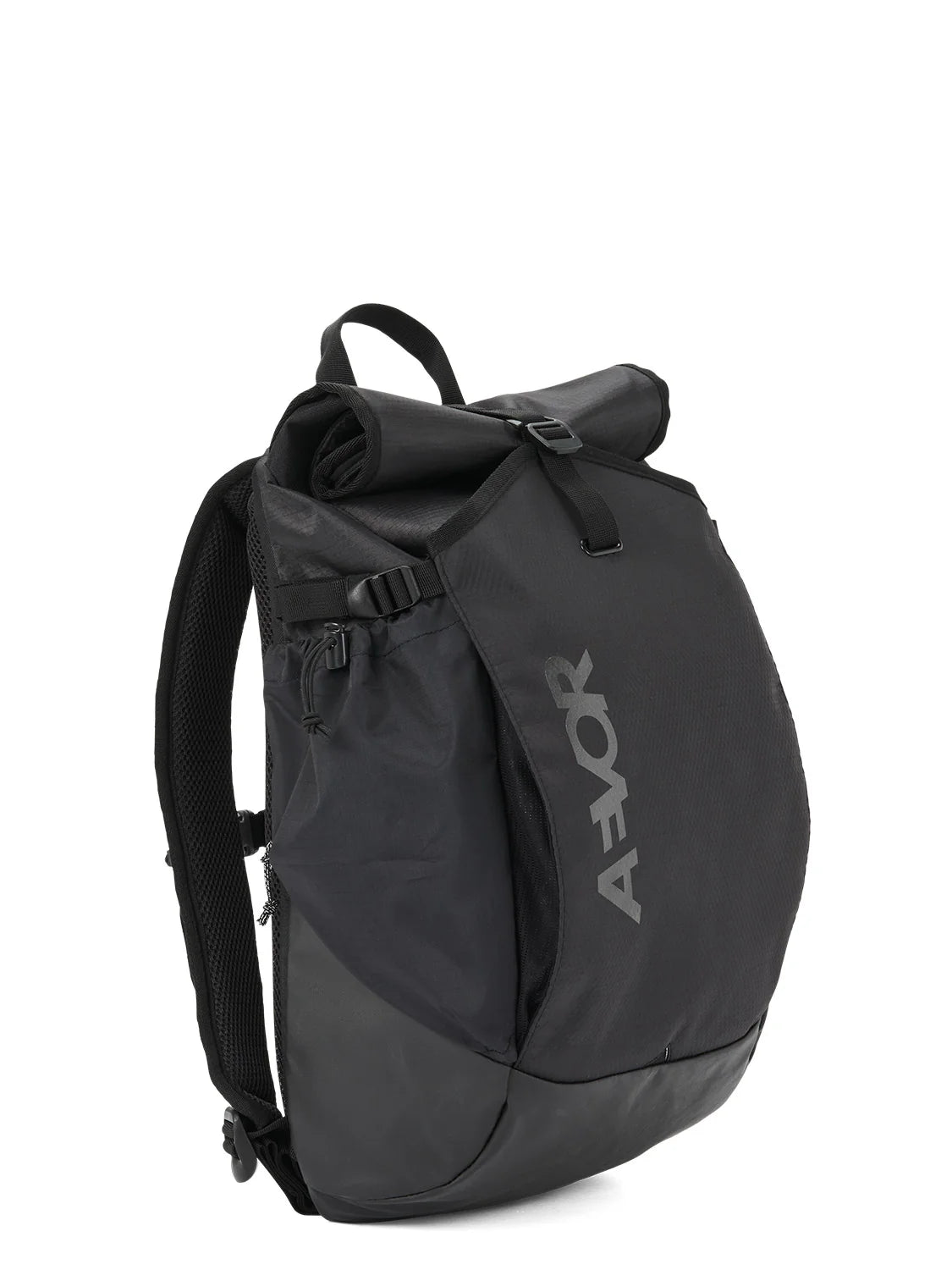 rucksack roll pack proof black