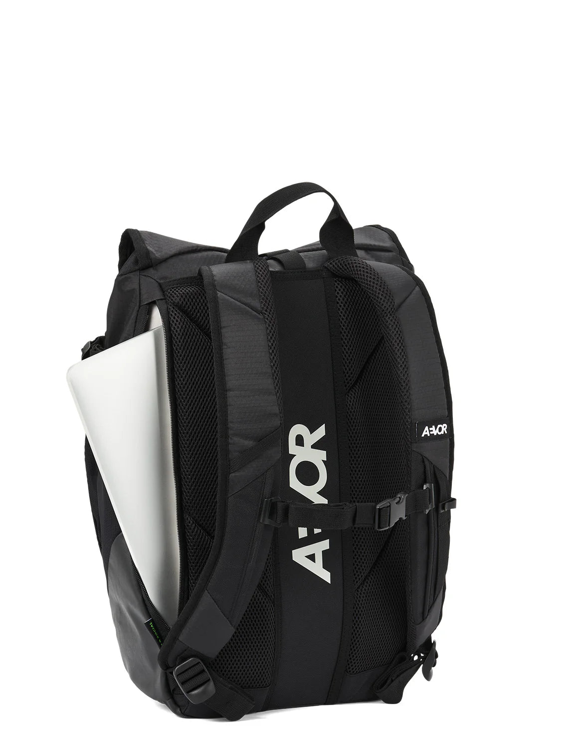 rucksack roll pack proof black
