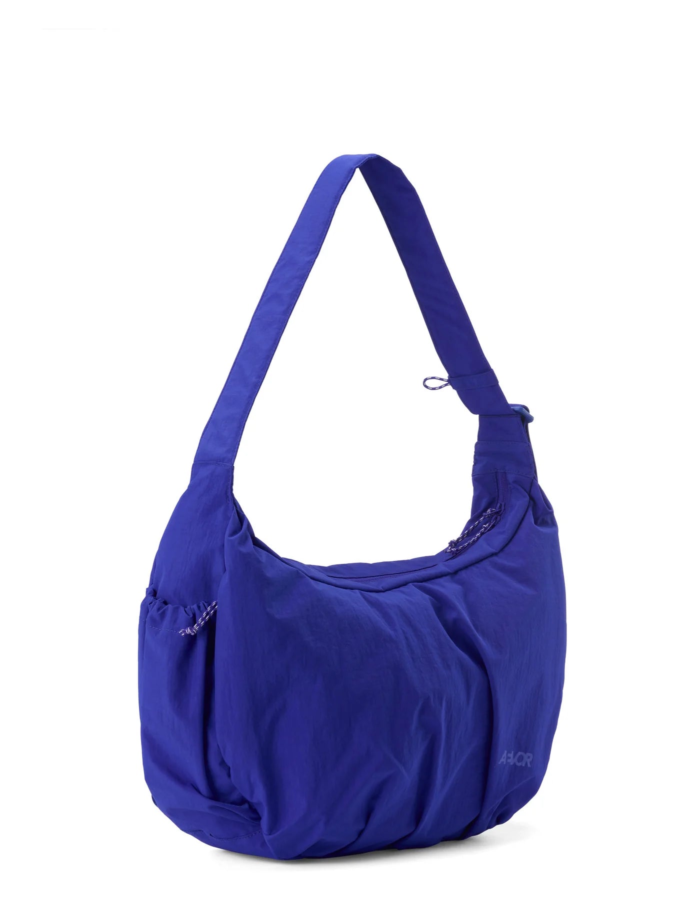 slouchy bag electric blue