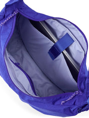 slouchy bag electric blue