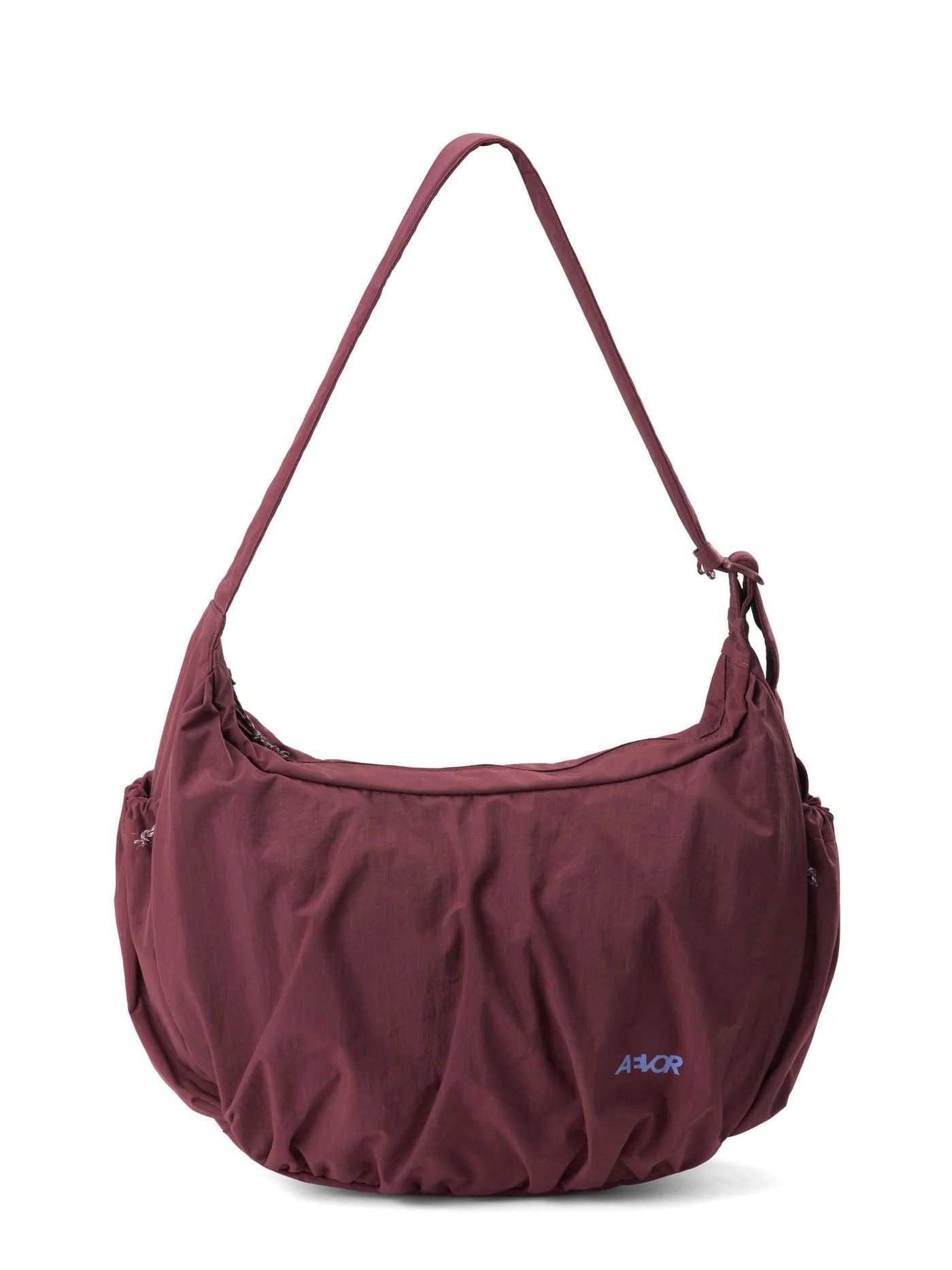 slouchy bag burgundy