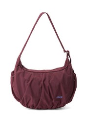 slouchy bag burgundy