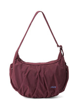 slouchy bag burgundy