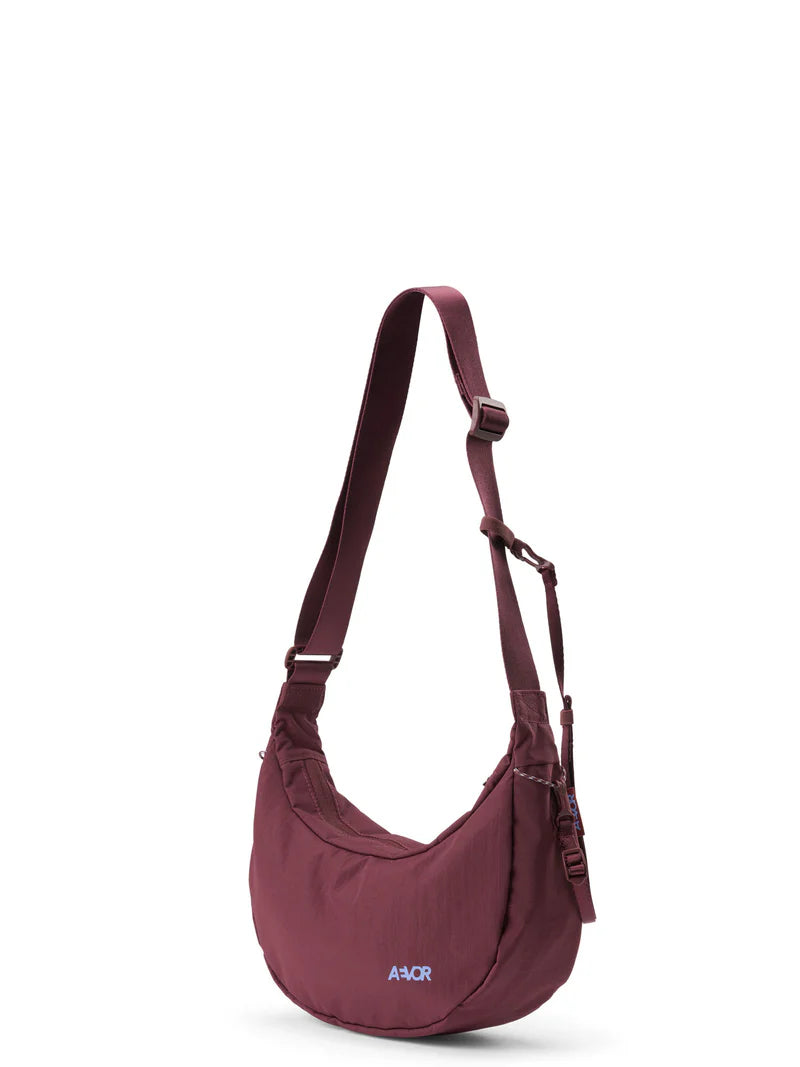 tasche sling bag small burgundy