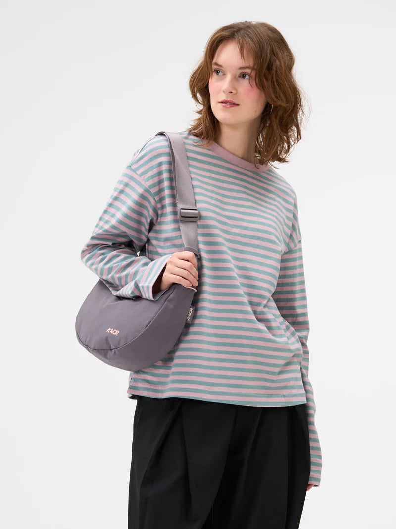 tasche sling bag small grey