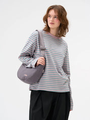 tasche sling bag small grey