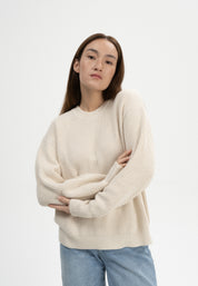 adah pullover cream melange