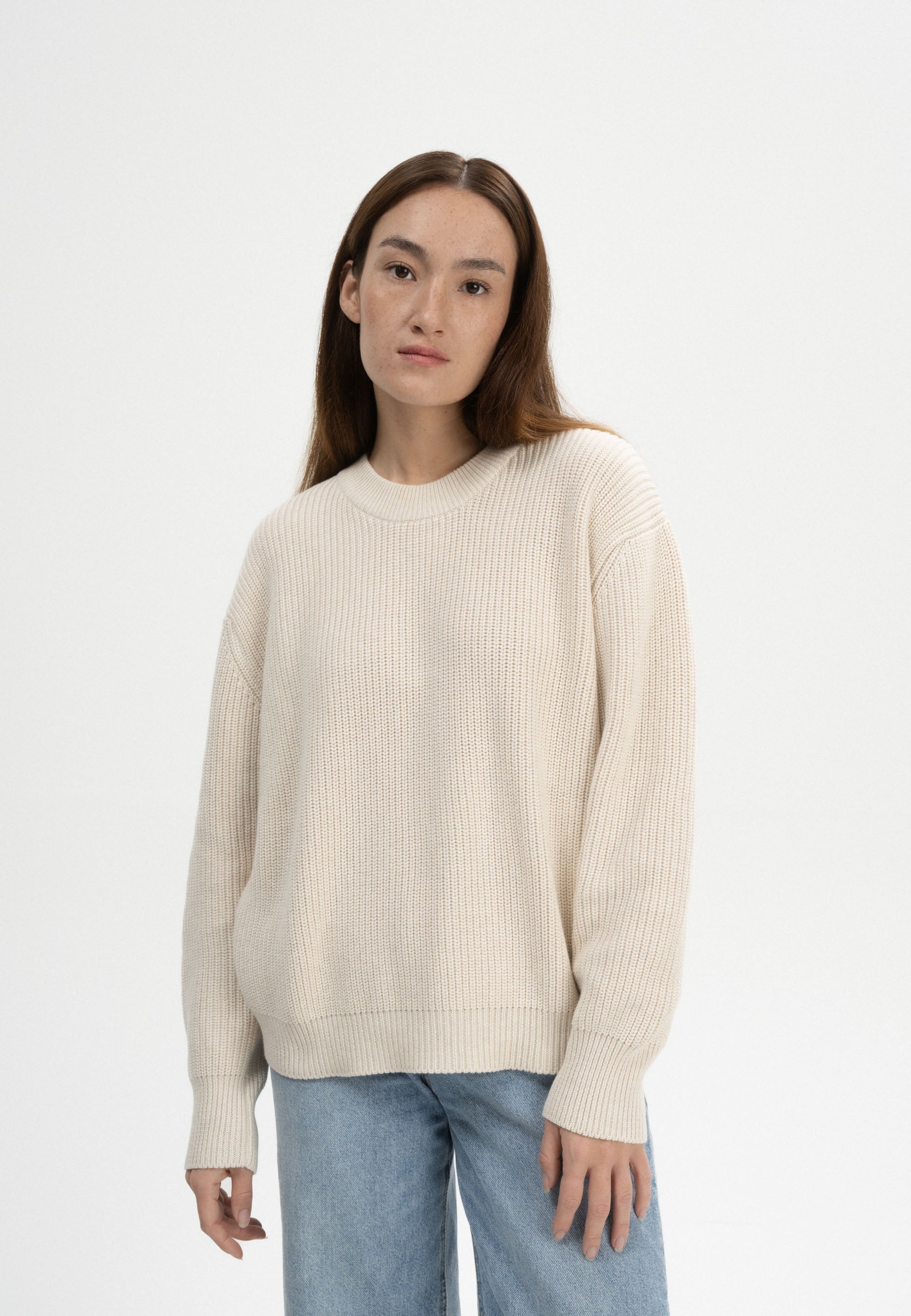 adah pullover cream melange