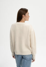 adah pullover cream melange