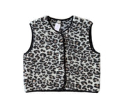 weste TYB white leopard white