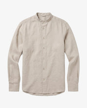 arch regular flannel shirt light feather gray