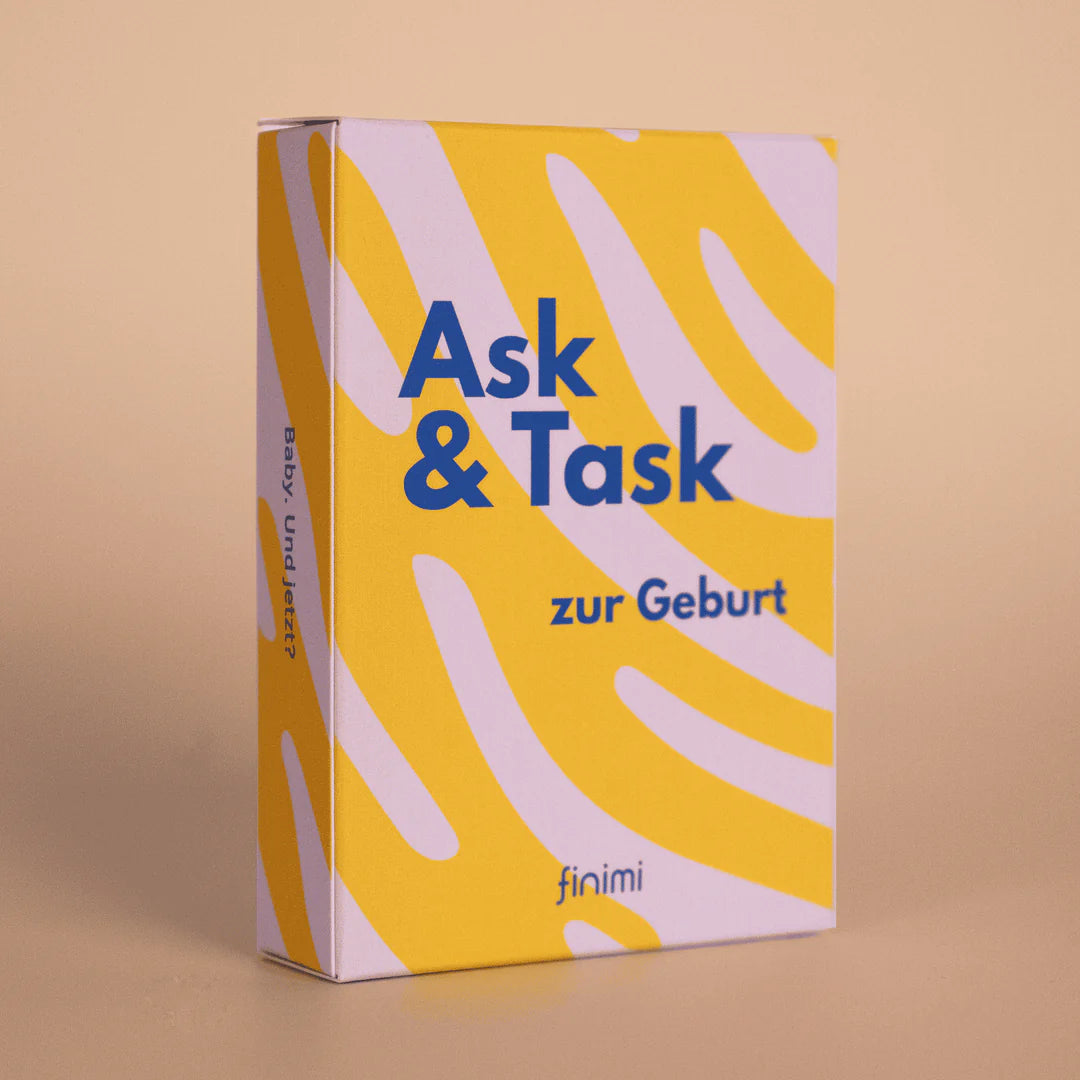 kartenset - ask & task zur geburt