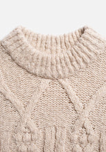 Lade das Bild in den Galerie-Viewer, pullover elsa cable knit oat