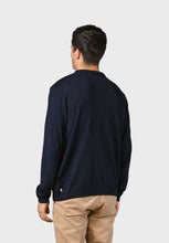 Load image into Gallery viewer, sweater basic merino knit navy