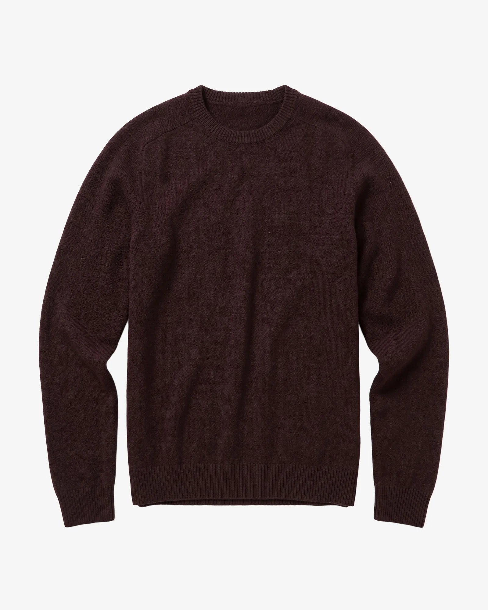 lambswool crew neck chocolate torte