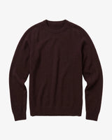 lambswool crew neck chocolate torte
