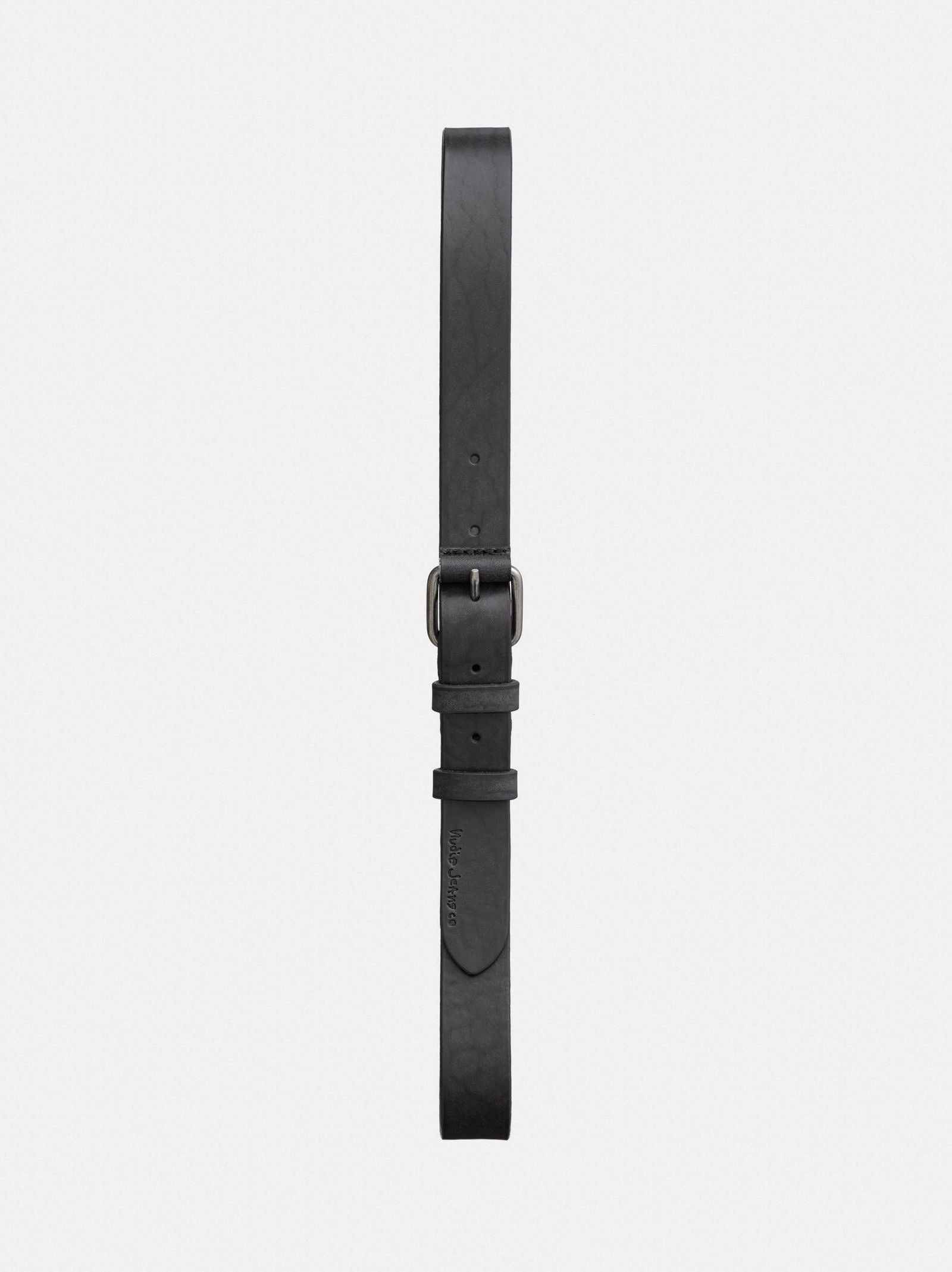 dwayne leather belt black