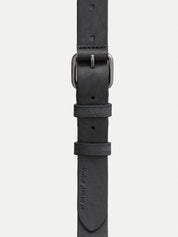 dwayne leather belt black