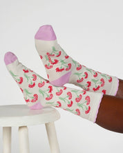 birth flower bamboo socks carnation