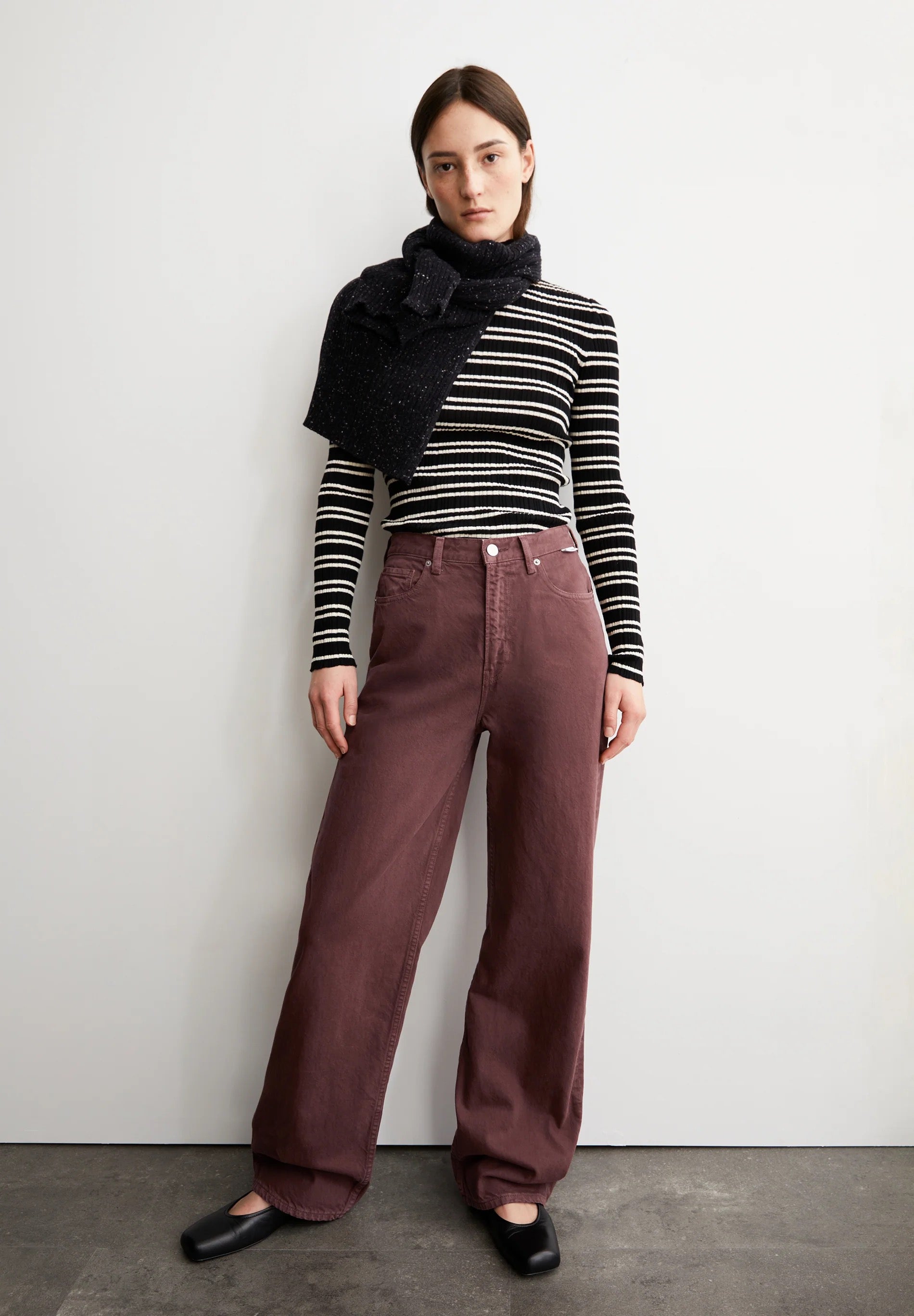 jeans enijaa dark berry