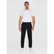 chuck regular linen pants black jet