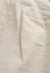 linen blend kaayua short undyed