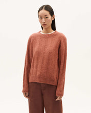 clay layan knitted sweater