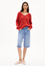 pullover rabeaa crochet lino